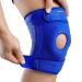 AVIDDA Knee Support Patella Tendon Knee Brace With Side Stabilizers for Running Sports Joint Pain Arthritis Adjustable Knee Support Brace for Men Women Blue Size M-XL: 18.5" to 22.5" Blue