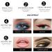 C-BEAUTIFUL 12Pcs Waterproof Eyeliner & Eyebrow Pencil Set | 12 Vibrant Colors with Sharpener - Buy Online on GoSupps.com