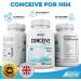 Conceive for Him Male Fertility Supplements - Vitamins, Minerals & Key Nutrients - 60 Capsules - Buy Online on GoSupps.com