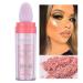 Face Powder Fairy Face and Body Highlighter Powder Stick Makeup Three-Dimensional Powder Makeup Brighten Makeup Blusher for Face&Body&Hair 9g Uaxiu 02#pink