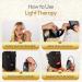 Wild Polar Premium Red Light Therapy Infrared LED Face Mask | 368 Infrared LEDs | Anti Aging 4 Colors | Acne Treatment | Professional Skincare at Home | Includes Storage Bag - Buy Online on GoSupps.com