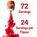 Skittles Liquid Water Enhancers Variety Pack - Original, Tropical, and Wild Berry Flavors - 3 Bottles - With Ballard Products Recipe Card - Buy Online on GoSupps.com