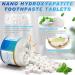 Nano Hydroxyapatite Toothpaste Tablets | Fluoride Free Eco-Friendly Freshens Breath - 70 Chewable Tablets - Buy Online on GoSupps.com