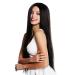 WIG ME UP K9293L-2 Long Straight Black-Brown Ladies Wig | Stylish Middle Parting Wig for All Occasions - Buy Online on GoSupps.com