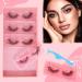 Bsisme Cat Eye Eyelashes Russian Strip Natural Look Faux Mink Individual Fake Lashes Fluffy Wispy Manga Classic Thick Cluster False Eyelashes Includes Tweezers 5 Pairs No Glue Cat-Eye 8-12mm - Buy Online on GoSupps.com