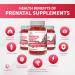 Prenatal Vitamins & Vitamin C Gummies Bundle - Iron and Folic Acid Chewables - Vegan & Organic - 30 Day Supply - Buy Online on GoSupps.com