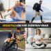 Buy Cambivo Compression Stockings for Men & Women - 2 Pairs 15-20 mmHg Breathable Support Socks for Travel Sports & Everyday Use - XXL White - Buy Online on GoSupps.com