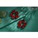 10 PCS Natural Red Carnelian Agate Heart Healing Crystals Set - Wholesale Reiki Energy Balancing Meditation - Buy Online on GoSupps.com