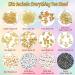 6mm Flat Clay Beads Jewelry Kit with Smiley Face Letter Beads - DIY Crafts for Girls 6-12 - Buy Online on GoSupps.com
