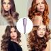Automatic Hair Curler - Upgrade 1 Larger Curling Iron | Dual-Voltage Adjustable Temps Beach Waves Anti-Scald Fast Heating - Buy Online on GoSupps.com