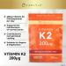 Vitamin K2 MK7 200ug | 180 Vegan Tablets for Blood Clotting & Bone Support | Vegetarian & Vegan-Friendly | Carlyle - Buy Online on GoSupps.com