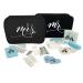 Mr. and Mrs. Honeymooners Travel Bag Gift Set - Bride and Groom Travel Set - Couples Gift for the Mr. and Mrs.