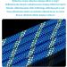 Northpada 10mm Static Safety Climbing Rope - 20m Blue Rock Climbing & Fire Rescue Rope for Parachute and Roping Activities - Buy Online on GoSupps.com