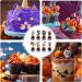 Halloween Cake Toppers - Fall Theme Cupcake Decorations | Pumpkin Cupcake Toothpicks Party Decorations for Cupcake Party Supplies Neecs - Buy Online on GoSupps.com