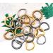 Swpeet 120Pcs 1/2 Inch - 13mm 4Colors Multi-Purpose Metal D Ring Semi-Circular D Ring for Hardware Bags Ring Hand DIY Accessories (Mixed Color  1/2 inch) Mixed Color 1/2 inch - Buy Online on GoSupps.com