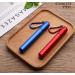 Portable Telescopic Straw with Aluminum Keychain and Case + Cleaning Brush Stainless Steel Drinking Straws forTravel (2PCS Red Blue) - Buy Online on GoSupps.com