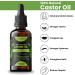 Castor Oil-Cold Pressed For Hair Growth Bold Eyelashes & Eyebrows Moisturizes Skin Nails & Cuticles. Anti-Aging (30ml) - Buy Online on GoSupps.com