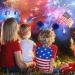 Patriotic Pom Pom Headband Set for 4th of July Celebration - 12 pcs Blue Headbands for Women, Girls, and Boys - Buy Online on GoSupps.com