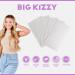 Big Kizzy Double Sided Ultra Stick Replacement Tape Tabs for Hair Extensions | Strong Residue-Free Hold | 48 Tabs for 6-8 Weeks Wear - International Shipping Available - Buy Online on GoSupps.com
