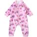 Swimbubs Baby Swimming Warm Suit Boys Fleece Lined Wetsuit Girls Swimsuit 0-3 Months Pink Dolphin