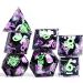 Halloween Glow in The Dark Layered Theme Dice Set - MINI PLANET DND Polyhedral Sharp Galaxy Handmade Crafted Dice (Halloween DICE 3) - Buy Online on GoSupps.com