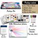 3-in-1 Vision Board Kit with 200+ Motivational Stickers - Manifest Your Goals with Law of Attraction | Foldable & Decorative Dry Erase Board (Zoe) - 27 x 17 - Buy Online on GoSupps.com