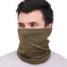 Arcweg neck warmers winter thermo multifunctional hose scarf with cord strain neck warmer sport fed necklaces men women neckerchief for motorcycle bicycle skiing work ski mask olive unit size