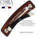 Camila Paris CP1475 French Hair Barrette Clip - No Slip, Durable Styling for Girls & Women | Strong Hold Grip, Rubberized Clasp | Made in France Tortoise Shell - Buy Online on GoSupps.com