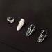 Star Irregular Pattern Fingertip Nail Adjustable Opening Fingernail Punk Nail Jewelry Nail Decorations Fingertip Rings For Women Adjustable - Buy Online on GoSupps.com