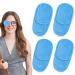 4 Pcs Eye Patches for Kids Girls Boys Soft Left & Right Eye Patch for Glasses Kids Eye Patch for Treating Lazy Eye Amblyopia Strabismus and After Surgery Recovery (Blue)