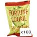 100 Fortune Cookies in Gold Dragon Foil - Crispy & Fresh International Shipping - Buy Online on GoSupps.com