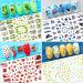 Nail Art Stickers: 24 Self-Adhesive Decals for Creative Nail Designs - Large Sheets Included | Nail Supplies Kit - Buy Online on GoSupps.com