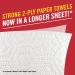 Brawny Tear-A-Square Paper Towels - 16 Double Rolls (32 Regular Rolls) - 3 Sheet Size Options - Buy Online on GoSupps.com