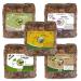 Aroma Depot African Black Soap 8 oz - Lavender Scented Handmade Bar with Shea Butter | 100% Natural Infused Soap for Face & Body Wash - Buy Online on GoSupps.com