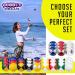 Juggle Dream 3x Pro Thud Juggling Balls Set - Professional Silver/Black Balls with Free Online Learning Video for Beginners & Experts - Buy Online on GoSupps.com