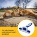 Thunderpaws Professional Fur Care Tool - De-Shedding Brush for Dogs & Cats | Best D-Shedz for All Fur Types & Sizes (Blue) - Buy Online on GoSupps.com