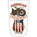 Heal with Appeal Amputee stump sock American Motorcycle Vintage Guitar V1 3Ply stump sock