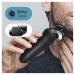 Braun Series 7 7075cc Electric Razor for Men - Waterproof Foil Shaver, Wet & Dry Shave with Beard Trimmer, Rechargeable - Includes Clean & Charge SmartCare Center and Leather Travel Case - Black - Buy Online on GoSupps.com