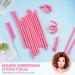 60PCS 9.45 Flexible Curling Rods Hair Rollers Set with Steel Pintail Comb - No Heat Hair Curlers for Short and Long Hair - Buy Online on GoSupps.com