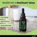 GreenIVe Hemp Oil Drops 28 000mg Naturally Grown Vegan Rich in Omegas Premium Hemp Oil Dropper Non-GMO Made in USA 30mL (4 Pack) - Buy Online on GoSupps.com