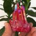Natural Red Quartz Cluster Crystal Gem Specimen Stone Crystal Reiki - Buy Online on GoSupps.com