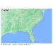 C-MAP Reveal Lake Charts for Marine GPS Navigation with Shaded Relief, Hi-Res Bathymetry, Vectors, Custom Depth Shading Us Lakes South East