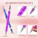 Buy Tatuo 4 Pcs Dual Ended Nail Rhinestone Picker Tool - Ergonomic Grip Wax Tip for DIY Nail Art & Gems International Shipping - Buy Online on GoSupps.com