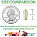 XPRS Nutra Gelatin Size 4 Separated Capsules - 100 Count | DIY Supplement Filling | Clear Empty Pill Capsules - Size 4 Gel Capsules - Buy Online on GoSupps.com