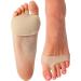 Brison Metatarsal Pads - Ball of Foot Cushion Sleeves for Metatarsalgia Pain Relief - Foot Health Care for Men and Women - Large, Beige - Buy Online on GoSupps.com