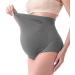SUNNYBUY Women's Maternity High Waist Seamless Hipster Panties 4-Pack - Over Bump XXL, Black/Grey - Buy Online on GoSupps.com