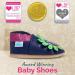 Peacock Leather Toddler Shoes - Soft Sole Baby Shoes for Boys and Girls (2-3 Years) | Baby Walking Shoes - Buy Online on GoSupps.com
