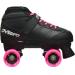 Epic Skates Super Nitro Quad Speed Roller Skates - Black/Pink, Adult Size 8 - Buy Online on GoSupps.com