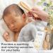Baby Hair Brush and Comb Set - Soft Goat Bristles - Newborn Infant Toddler - Walnut Oval Design - Buy Online on GoSupps.com