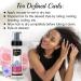 Sofn Free Curling Mousse with Flaxseed Oil & Rosewater - Define Curls Reduce Frizz for Natural Curly Hair 6.76 Fl Oz | International Shipping Available - Buy Online on GoSupps.com